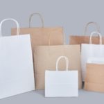 Takeaway food services handle bags